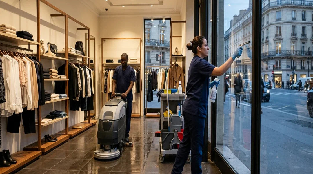Société de nettoyage de Showrooms à Paris