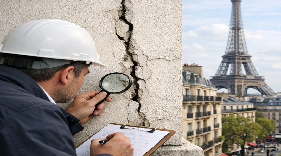 Une fissure sur votre mur à Paris ? Ce que vous devez absolument savoir avant qu'il soit trop tard